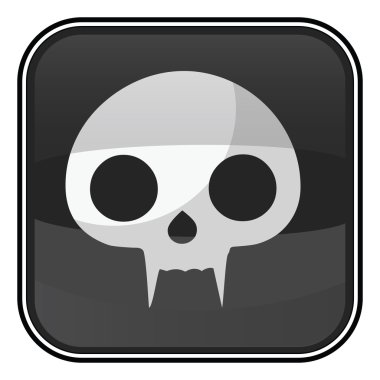 Halloween karakterler ve düğmeleri 