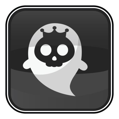 Halloween karakterler ve düğmeleri 