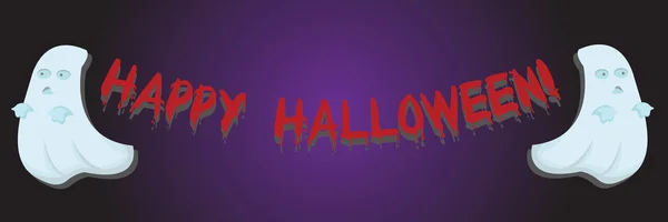 Halloween-Zeichen und -Buttons — Stockvektor