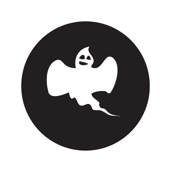 Fantasmas de Halloween para el diseño aislado sobre fondo — Vector de stock