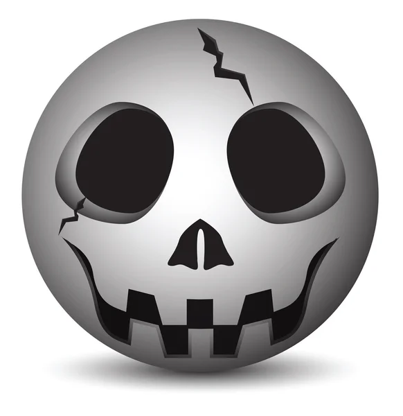 Halloween spettrale vettore clipart — Vettoriale Stock