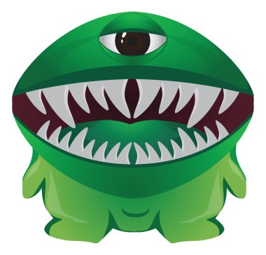 Cadılar Bayramı ürkütücü clipart vektör