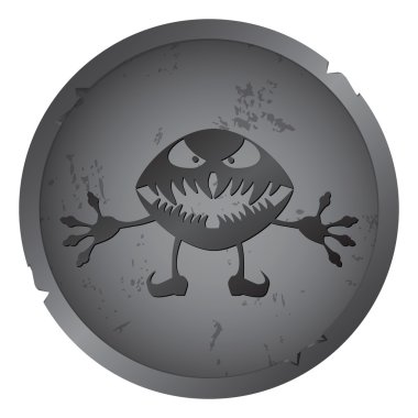 Cadılar Bayramı ürkütücü clipart vektör