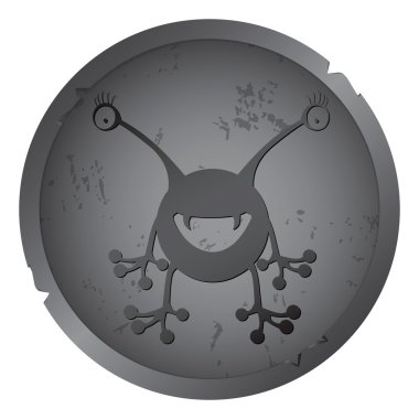 Cadılar Bayramı ürkütücü clipart vektör