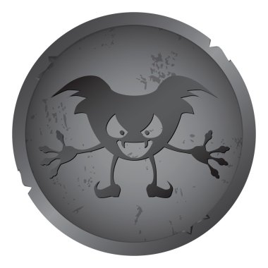 Cadılar Bayramı ürkütücü clipart vektör