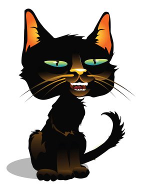 Cadılar Bayramı ürkütücü clipart vektör