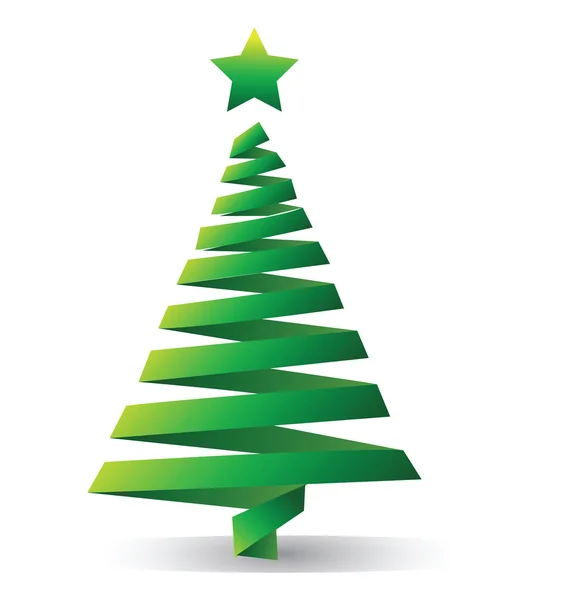 Christmas Tree Vector — Stock Vector