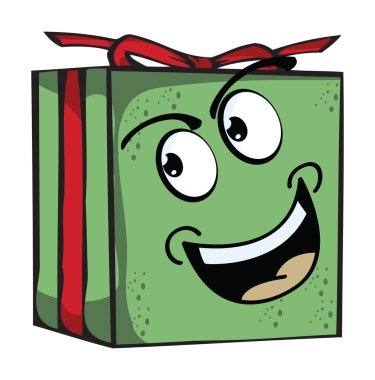 Komik ifade karakterleri vektör