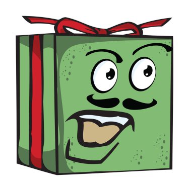 Komik ifade karakterleri vektör