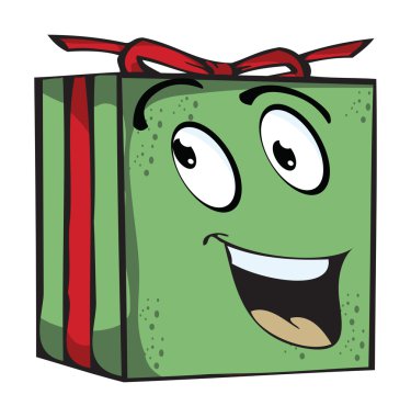 Komik ifade karakterleri vektör