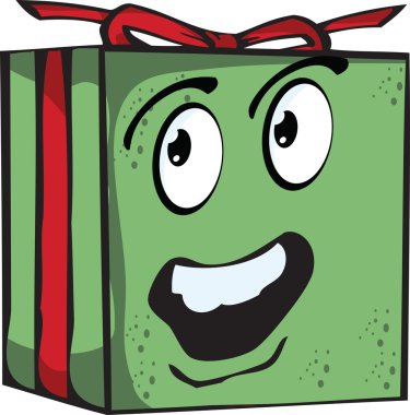 Komik ifade karakterleri vektör