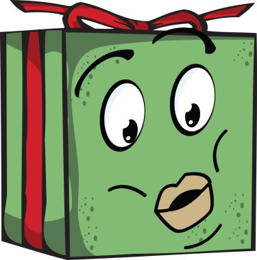 Komik ifade karakterleri vektör