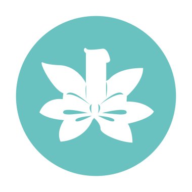 Noel mum vektör sanat