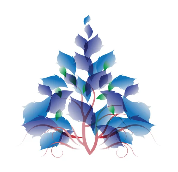 Arbre de Noël Illustration vectorielle — Image vectorielle
