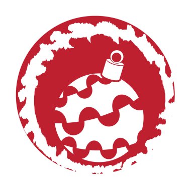 Noel topları illüstrasyon vektör