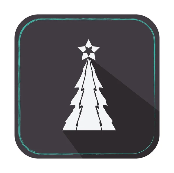 Funky moderne arbres de Noël vecteur — Image vectorielle