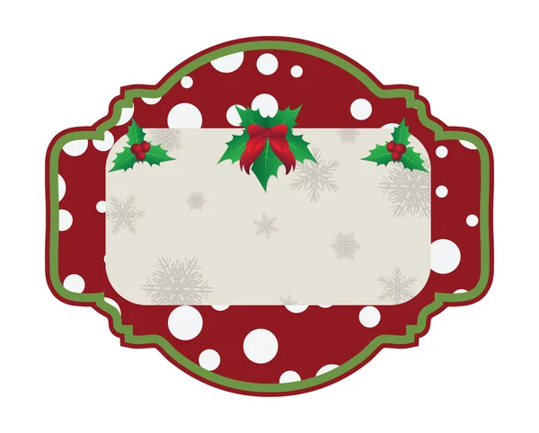 Вектор різдвяних подарункових етикеток — стоковий вектор
