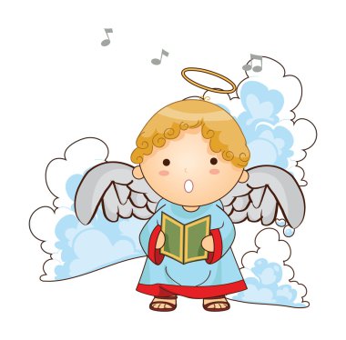 Noel angels vektör