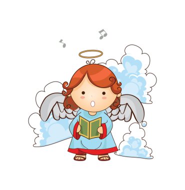 Noel angels vektör