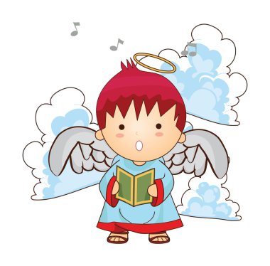 Noel angels vektör