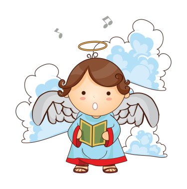 Noel angels vektör