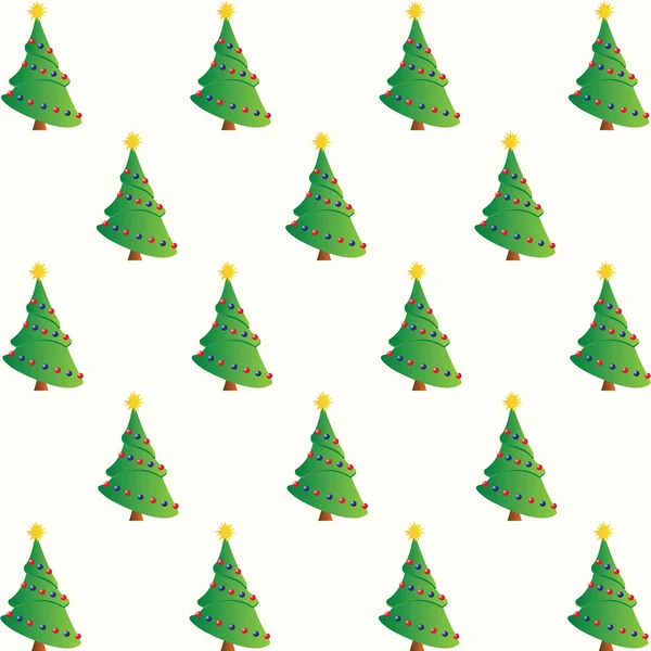 Kerstmis bomen illustratie — Stockvector