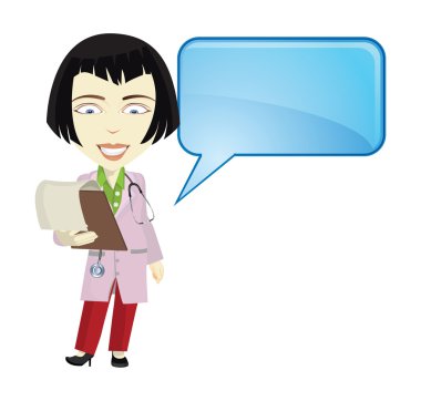 tıp uzmanları çizimler vektör 