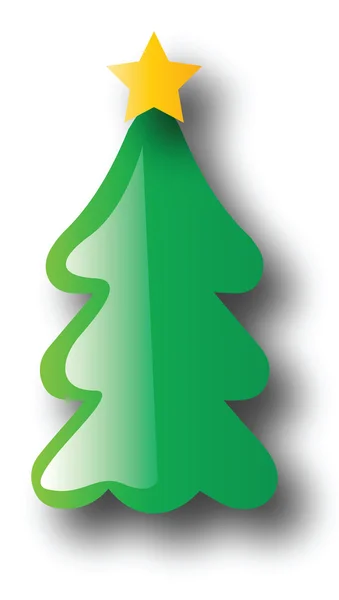 Kerstmis bomen illustratie — Stockvector
