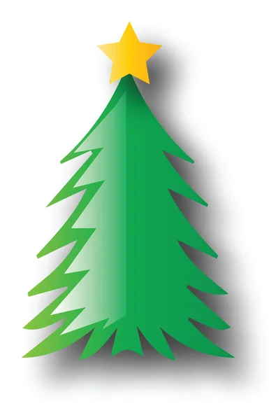 Illustration des arbres de Noël — Image vectorielle