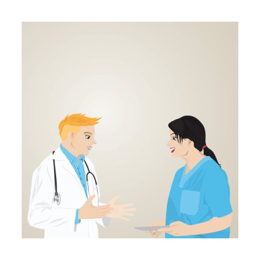 Doktor ile hemşire danışmanlık