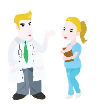 hasta bir kadın doktor ziyaretleri