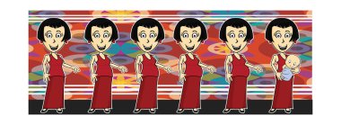 gebelik aşamaları çizimi