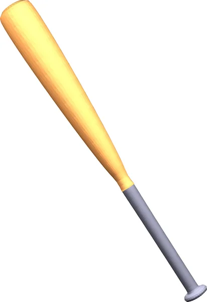 Wooden Baseball bat — Stock Vector