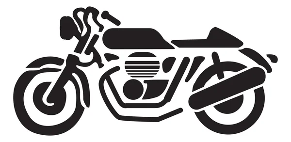 Motorcykel ikoner Illustration — Stock vektor