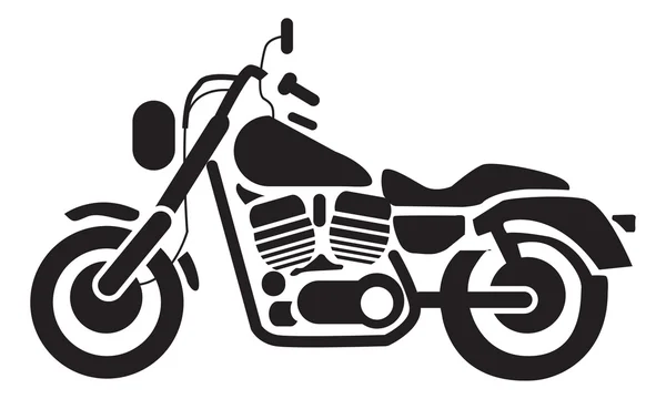 Motorcykel ikoner Illustration — Stock vektor