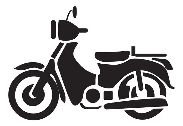 Motorcykel ikoner Illustration — Stock vektor