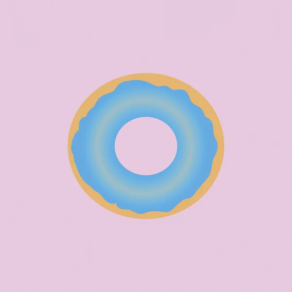 Donut clipart Ilustração —  Vetores de Stock