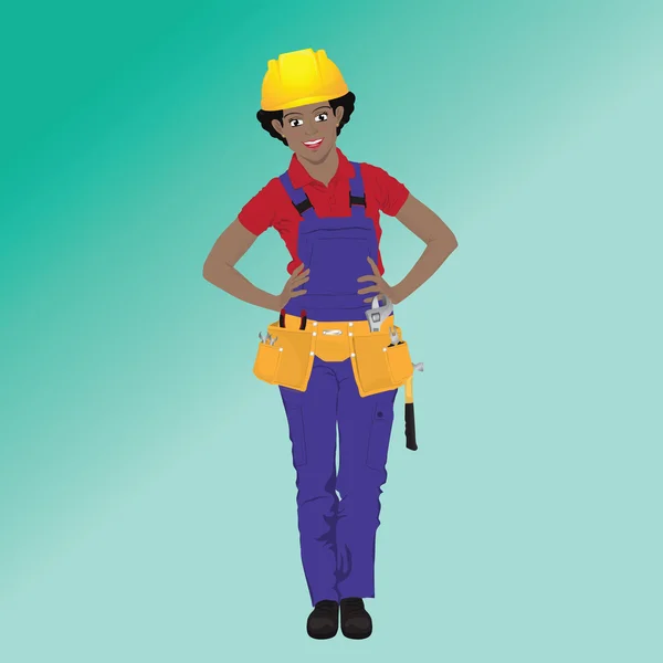 Ilustracja wektorowa kobiece pracownika — Wektor stockowy