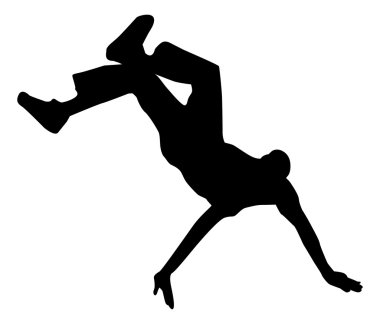 dans siluetleri illüstrasyon