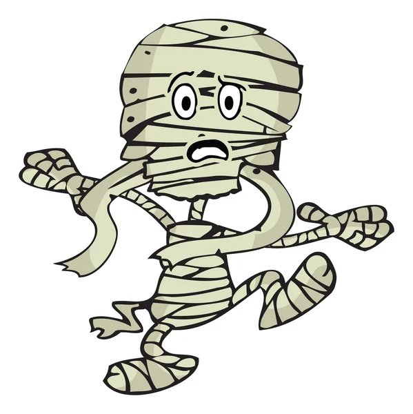 Mumie kreslený obrázek — Stockový vektor