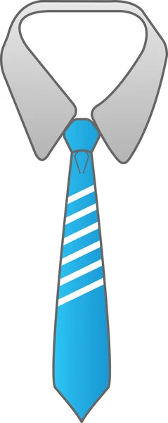 Skjorta med slips — Stock vektor