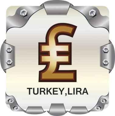 Lirası sembolü şekil