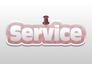 Sabitlenmiş kelime vektör? hizmet?