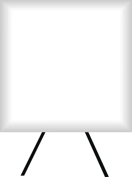 Blank presentation board — Stock Vector