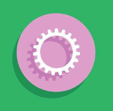 bağlantı gears simgeler