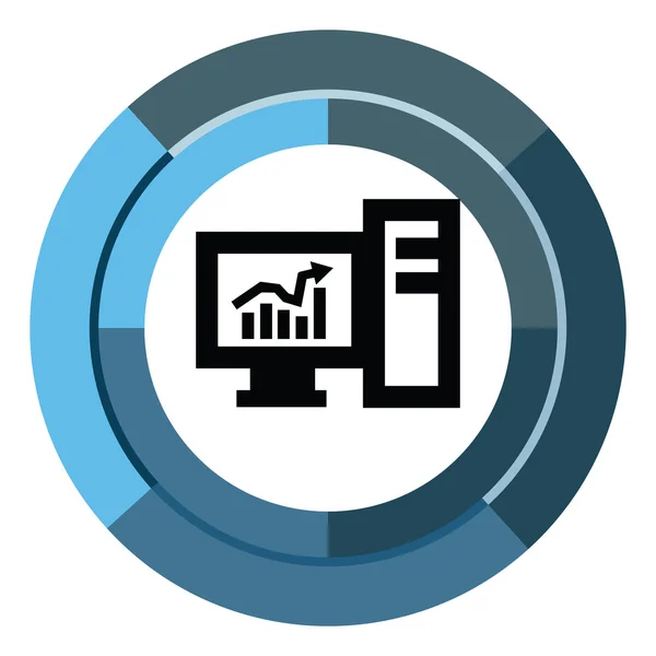 Financiën en handel cartoon pictogrammen — Stockvector