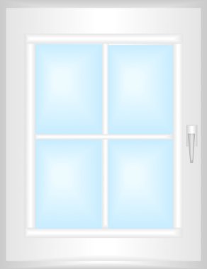 cennete seyir simgeleyen pencere çizimi.