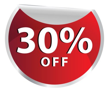 indirimli satış Etiketler vektör