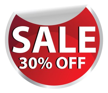 indirimli satış Etiketler vektör