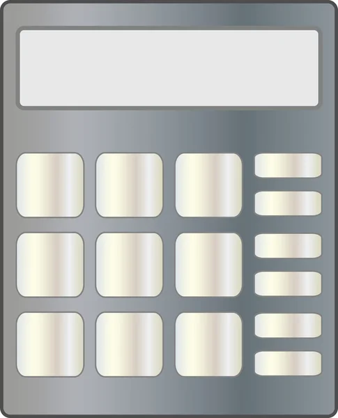 Vectorillustratie van business calculator. — Stockvector